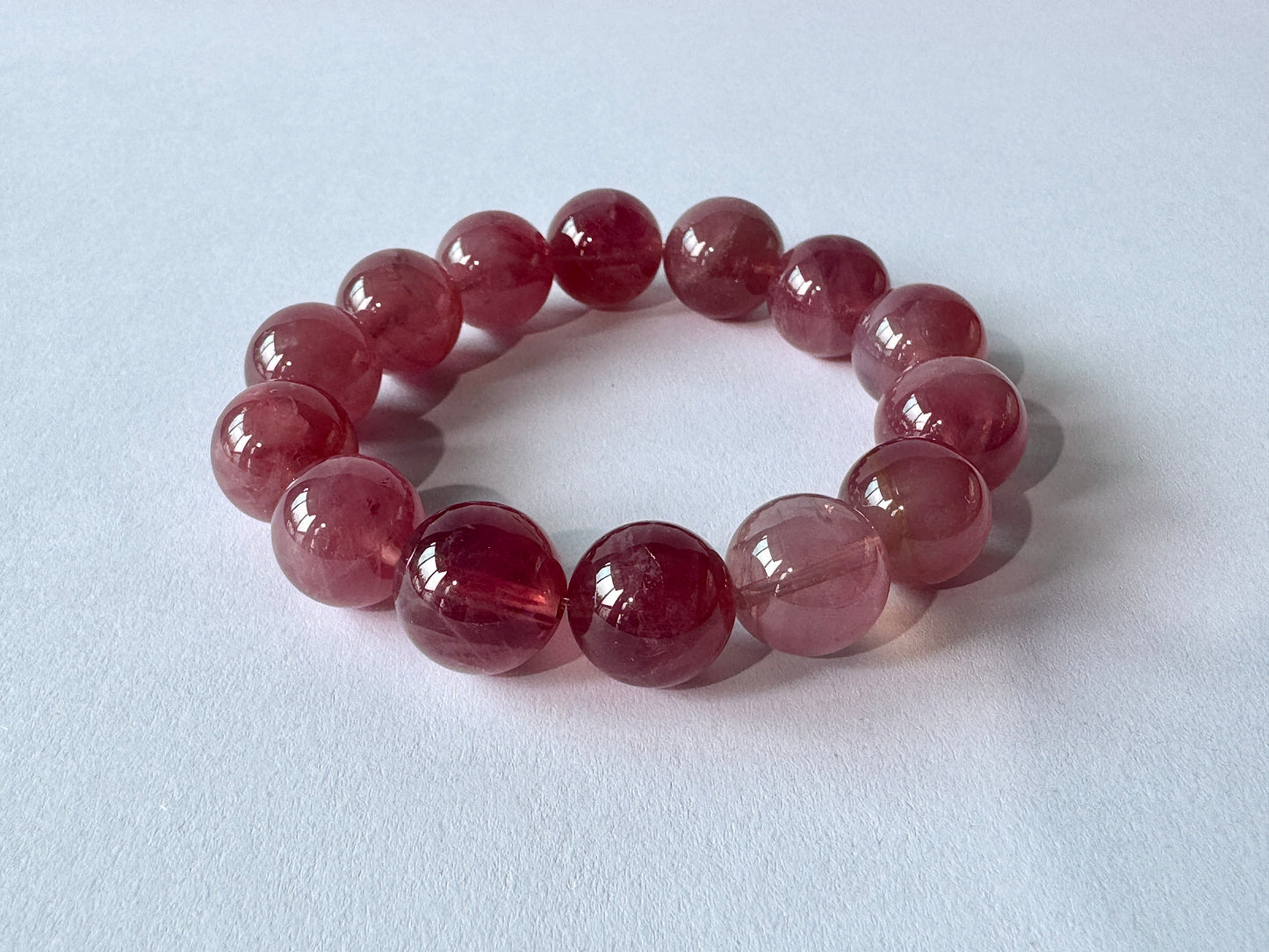 Natural Madagascar Rose Quartz (紫馬粉晶)