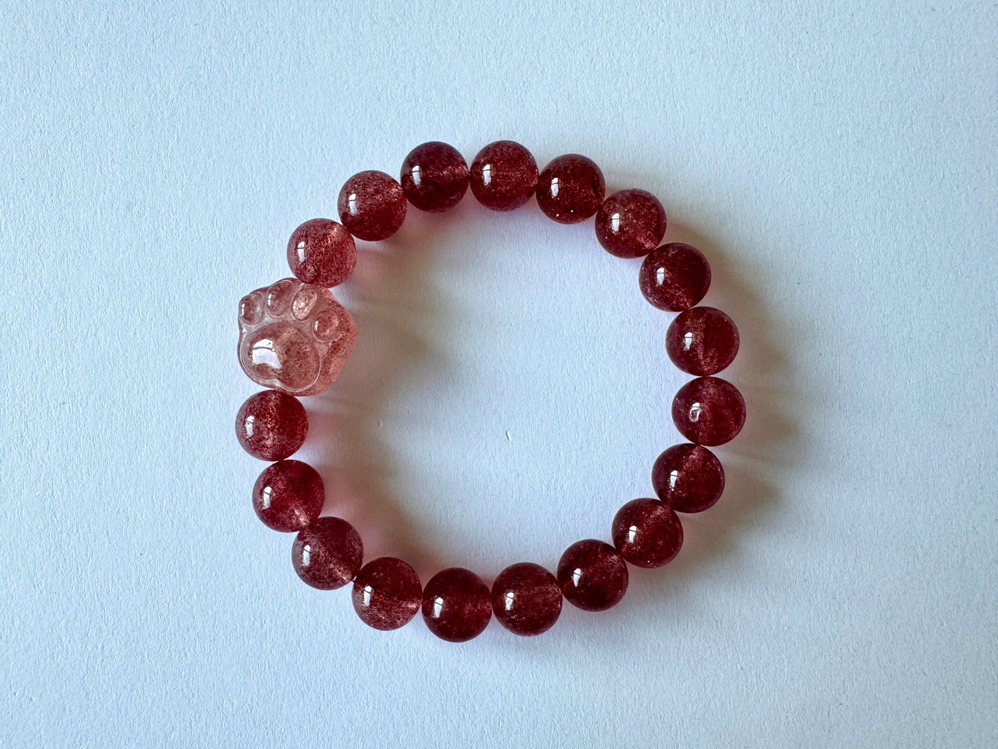 Strawberry Quartz (高階星光草莓晶)