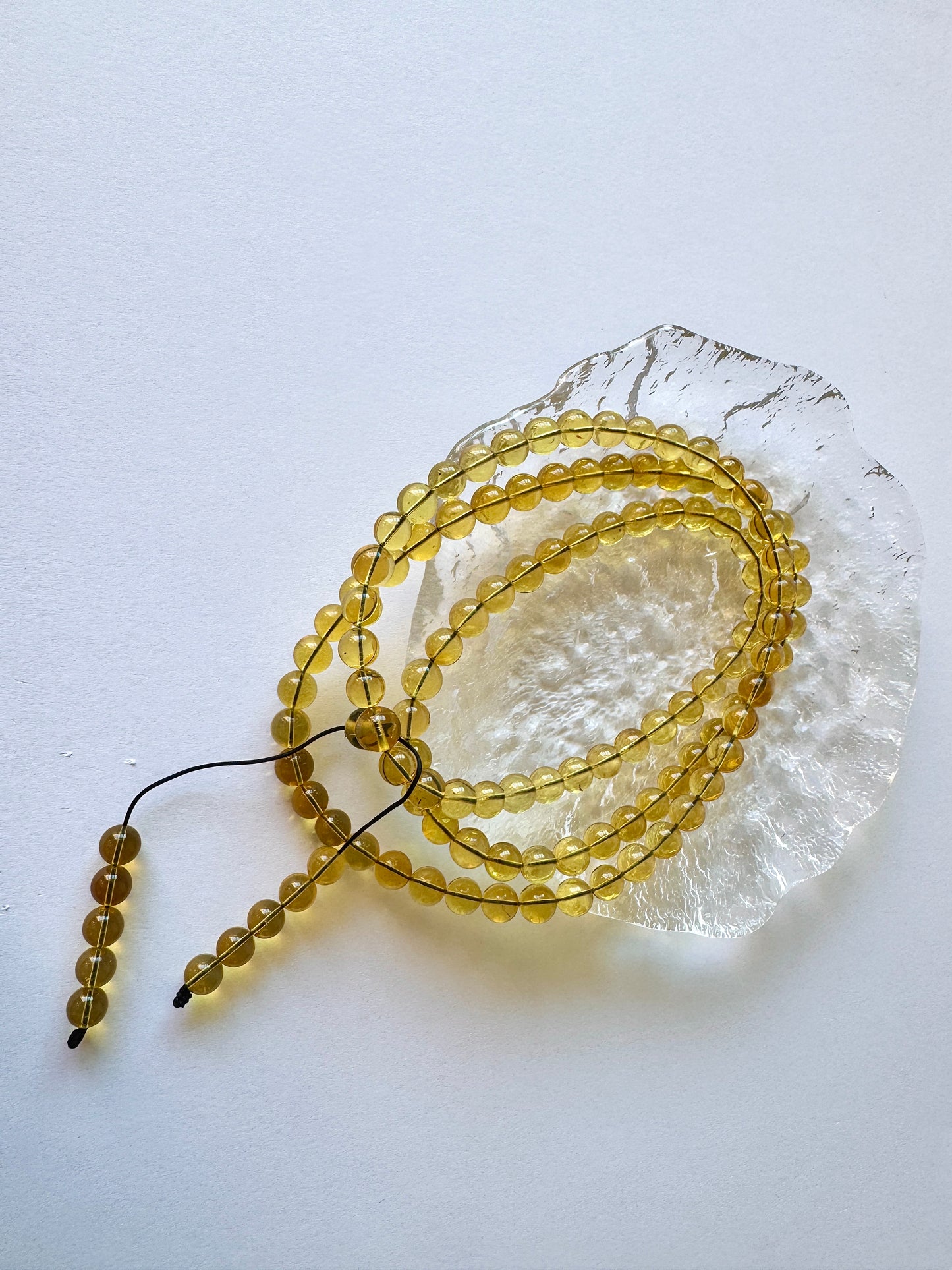 Blue Amber(蓝珀108粒佛珠)