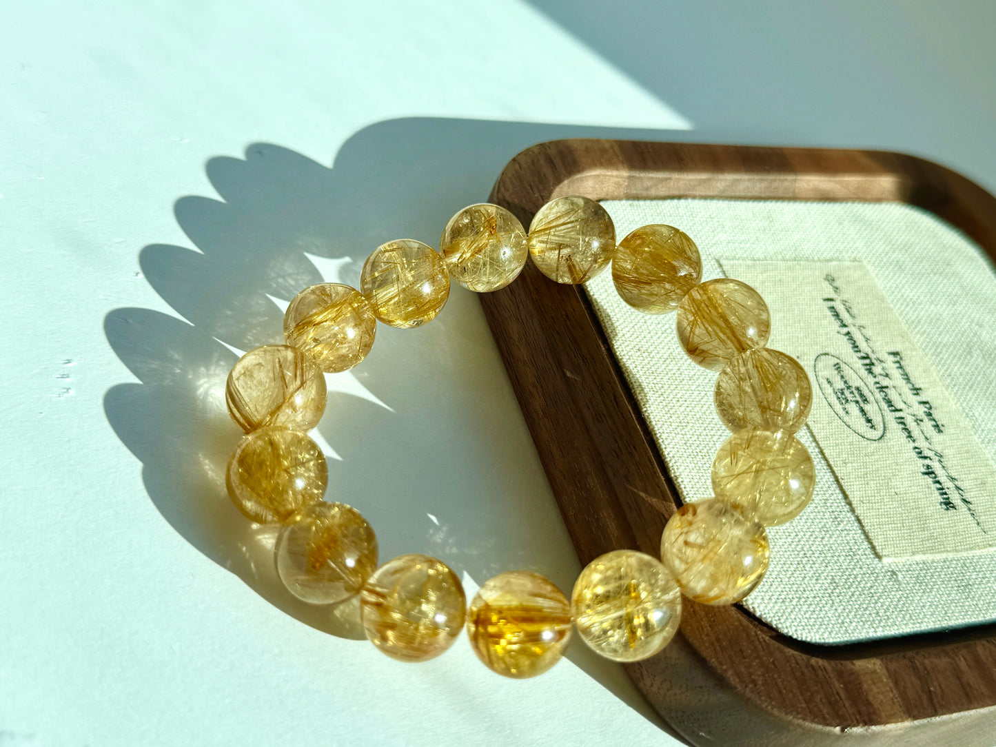 Golden Rutilated Quartz (金髮晶)